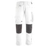 Trousers Erlangen white/deep anthracite , size 76C46